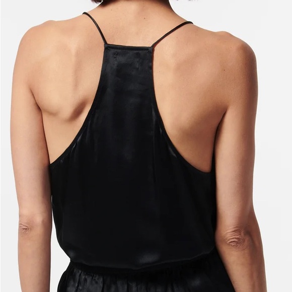 NWT CAMINYC RACER CHARMEUSE CAMI IN ROYAL BLUE XS - Picture 4 of 4